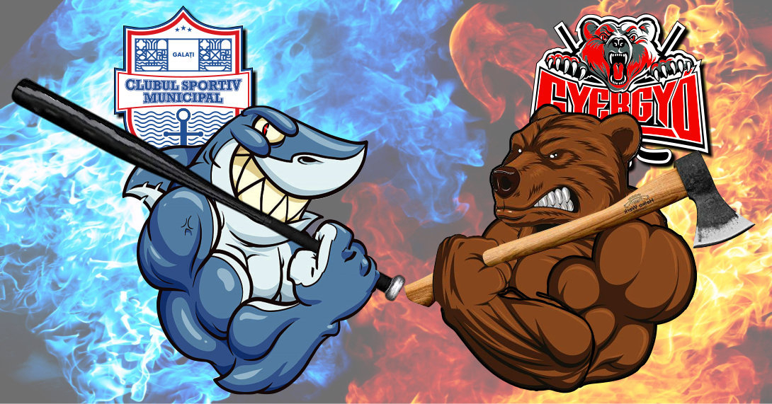 Pasiune și adrenalină pe gheață. CSM Galați - ACSH Gheorgheni