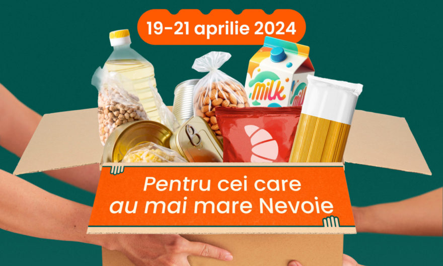 Colectă naţională de alimente, în perioada 19-21 aprilie