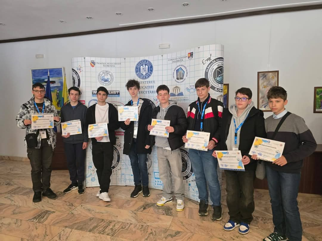 Robert Cristian Vlad, medalie de bronz la Olimpiada Națională de Fizică