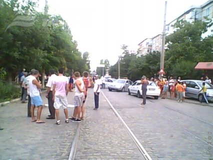 Biciclist omorât de basculantă