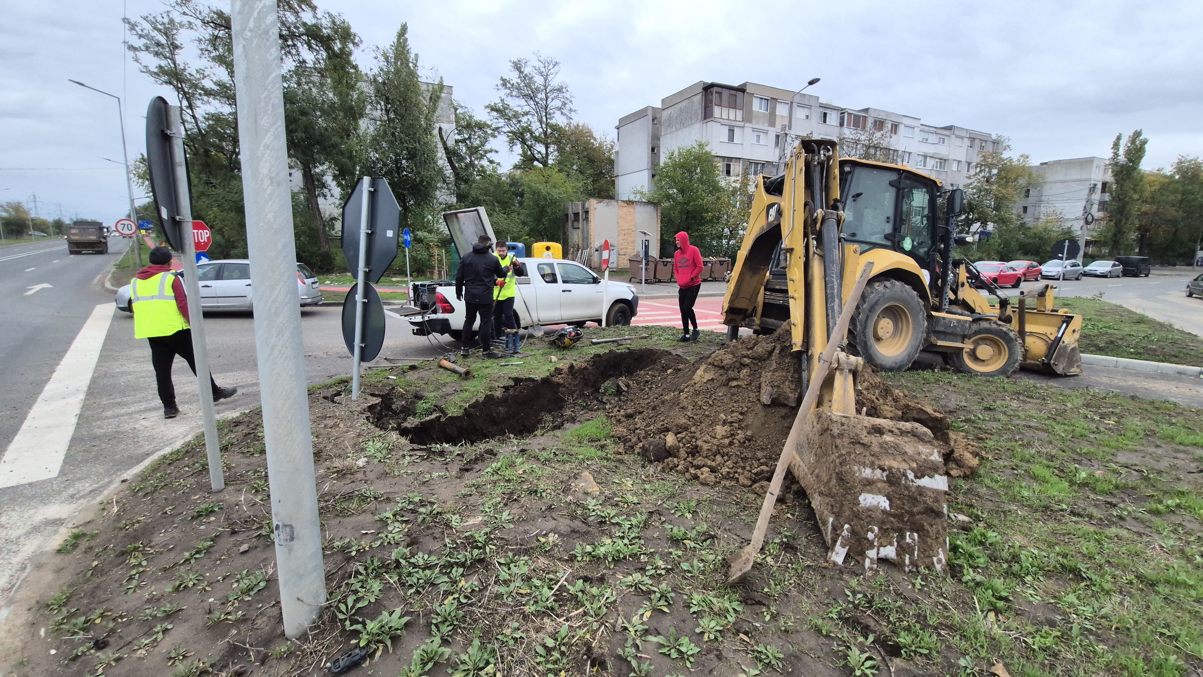 Au început expertizele tehnice la surpările de pe Centură (FOTO)