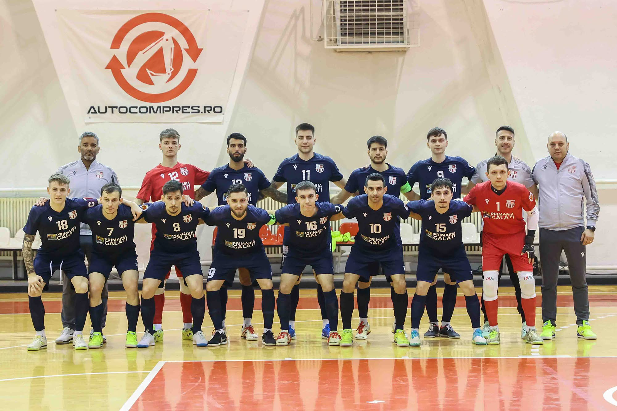 United Galați, deja calificată în finala campionatului de futsal