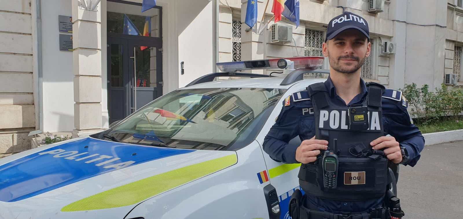 Un polițist liber a prins un tâlhar care ”zburda” prin oraș după ce jefuise un bărbat