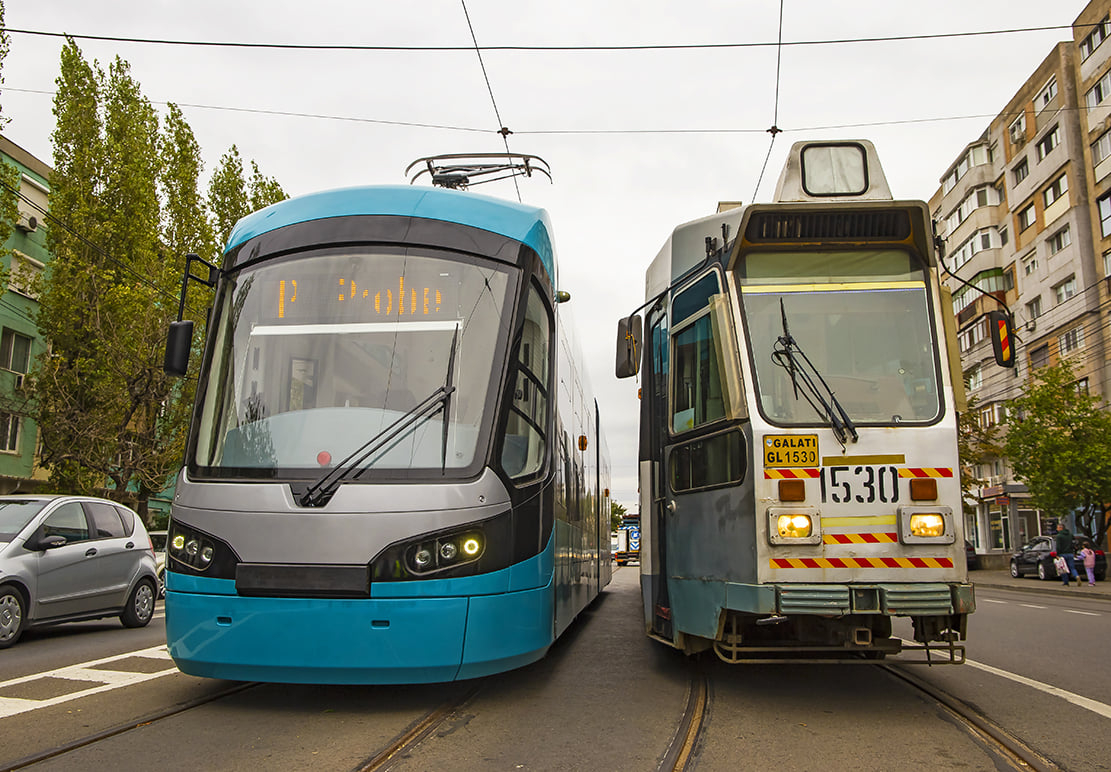 Galaţiul spune adio celor zece tramvaie promise de Ministerul Dezvoltării