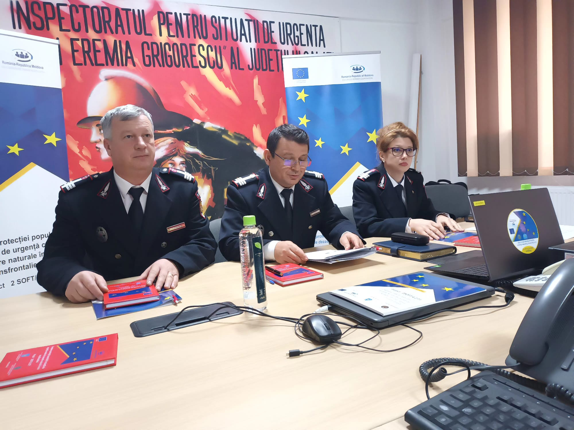 Autocamion de intervenție pentru pompierii gălățeni