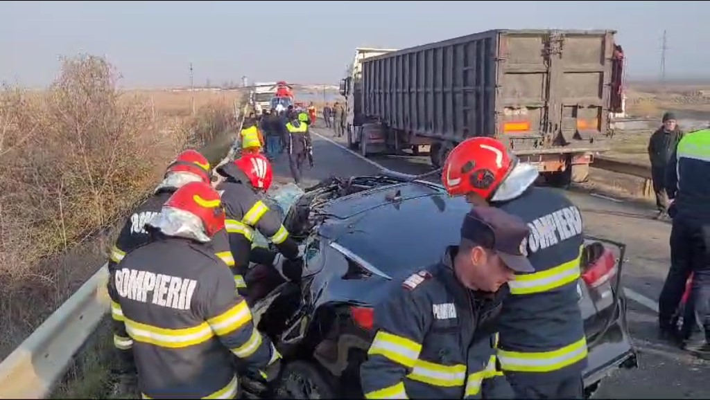Șoferul care a provocat carnagiul de pe DN 26 a fost reținut