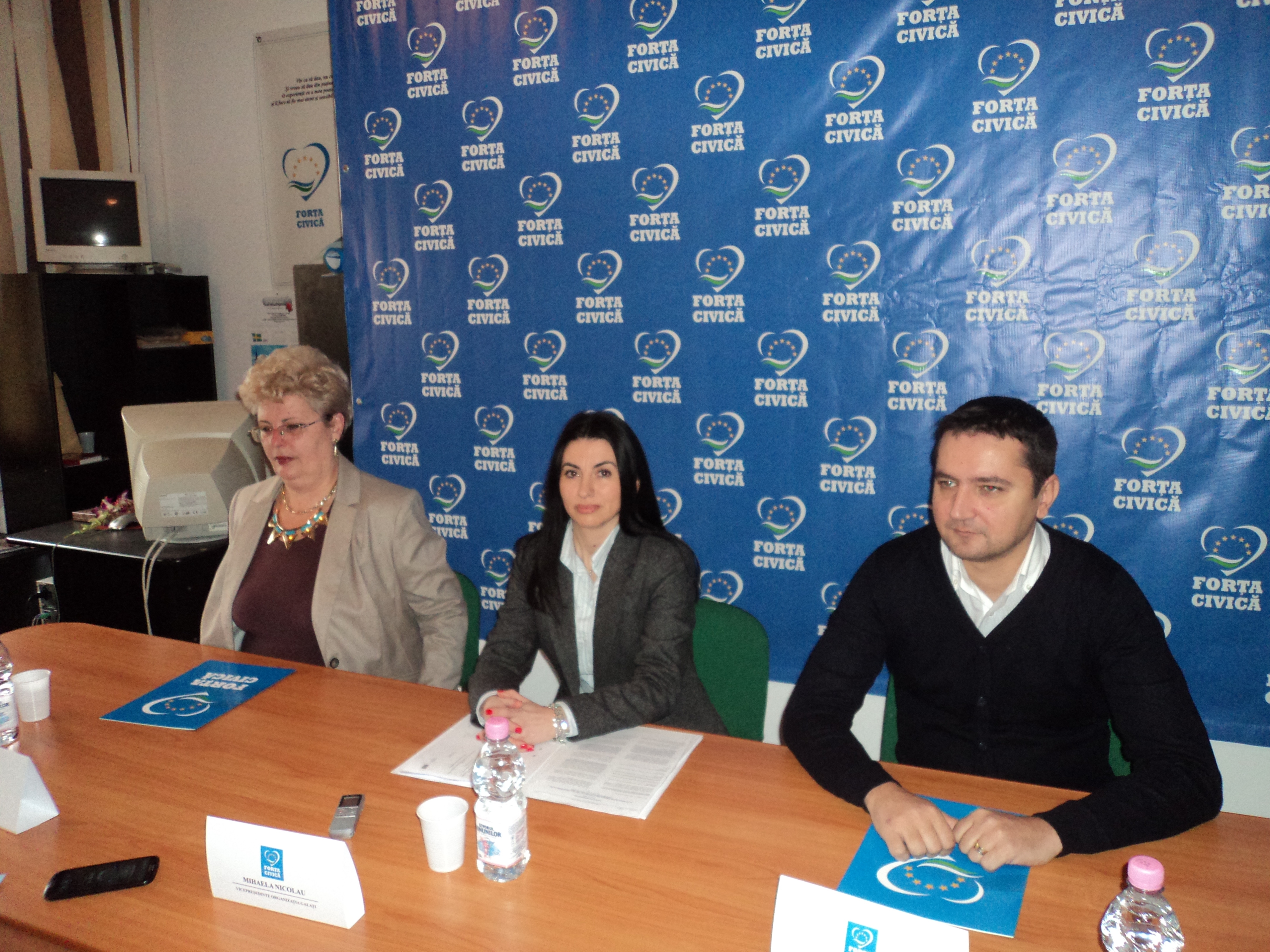 Forţa Civică vrea în Parlamentul European/ Candidat comun pentru Galaţi şi Brăila