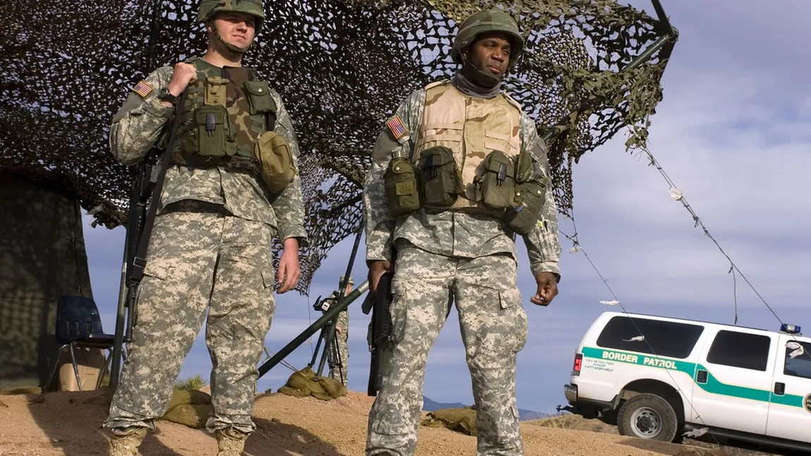 Stare de urgență – Trump trimite armata la frontiera cu Mexicul