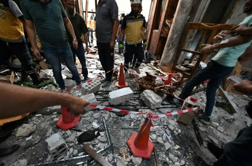 Atac sinucigaș la o biserică creștină din Damasc