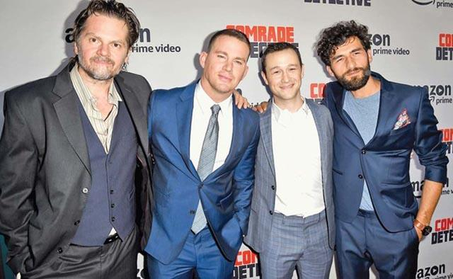 Florin Piersic Jr., pe covorul roşu alături de Channing Tatum