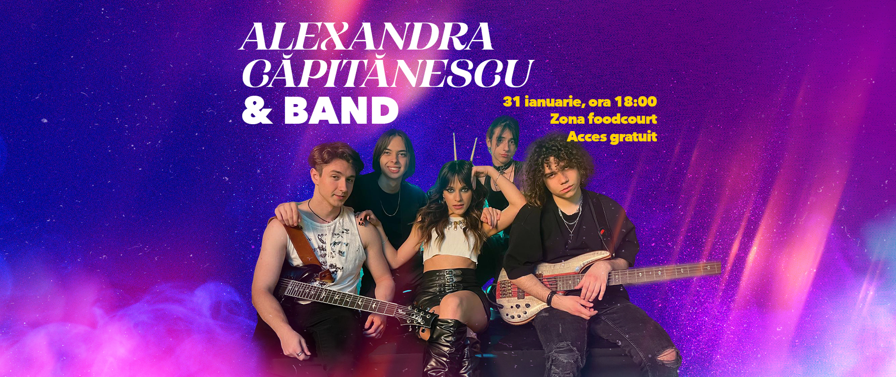 Alexandra Căpitănescu, în concert la Galaţi