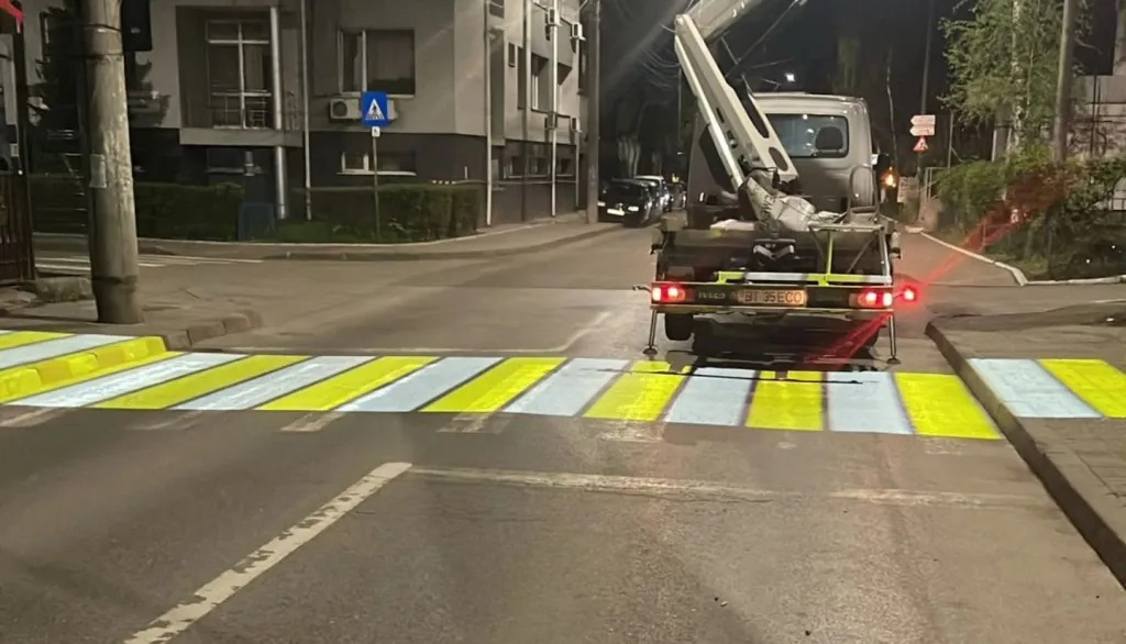 Sistem inovator pentru trecerile de pietoni