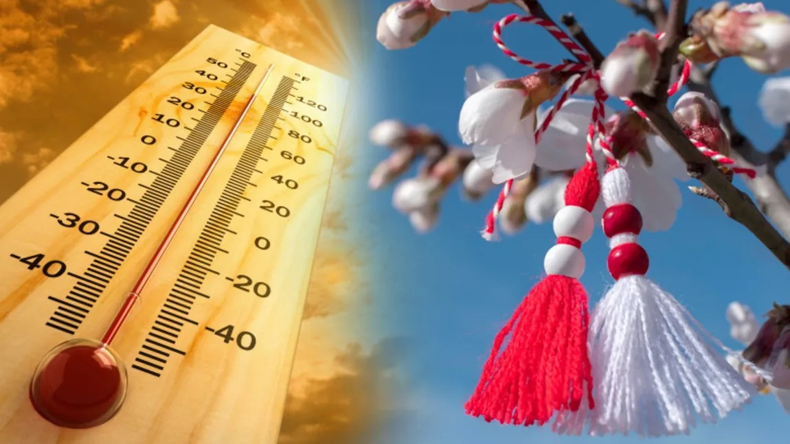 Temperaturi peste cele specifice lunii martie