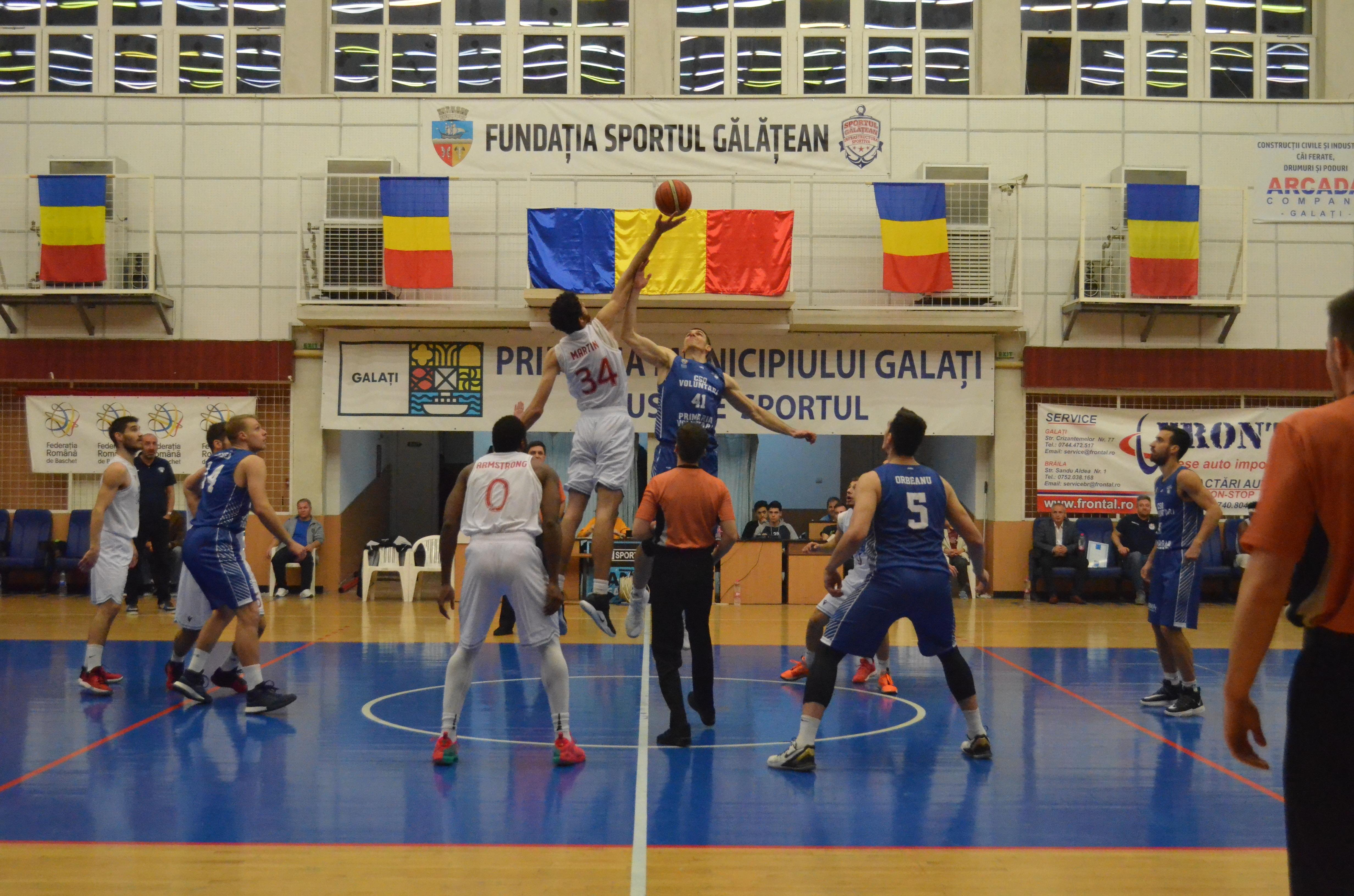 BASCHET| CSM Galați a urcat pe locul secund în grupă