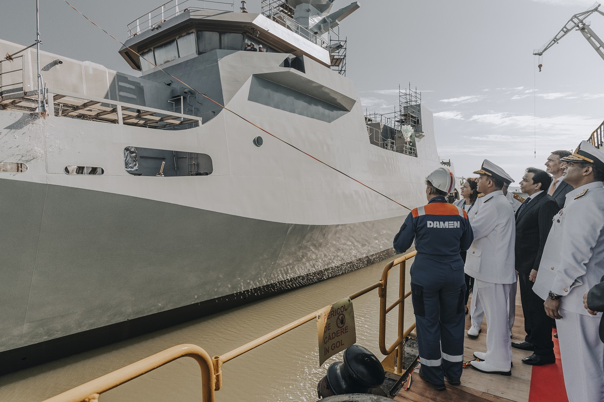 MApN explică de ce a ignorat oferta Damen pentru nave militare