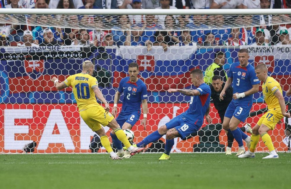EURO 2024. Ucraina - Slovacia 2-1 şi situaţia în grupă se complică