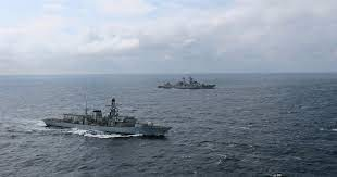 Nave rusești, în apropierea conductei Nord Stream