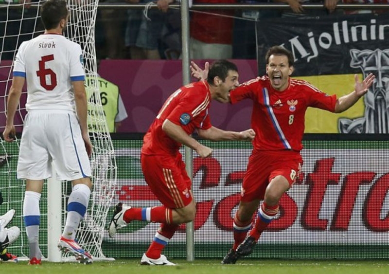 Euro 2012 - Rusia spulberă Cehia
