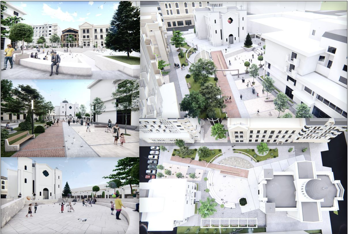 UPDATE Proiect de reamenajare a piațetei de la Biserica Greacă, pe masa aleșilor locali (FOTO)