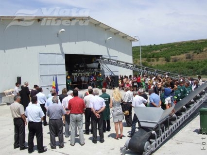 Staţie de compostare a deşeurilor, inaugurată la Bujoru
