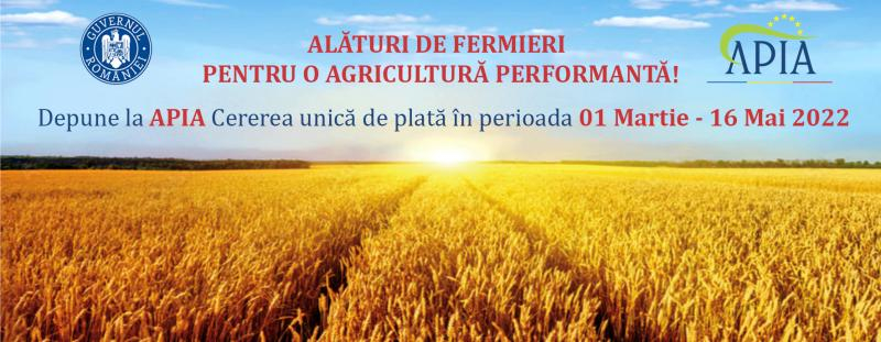 APIA primește cererile unice de plată