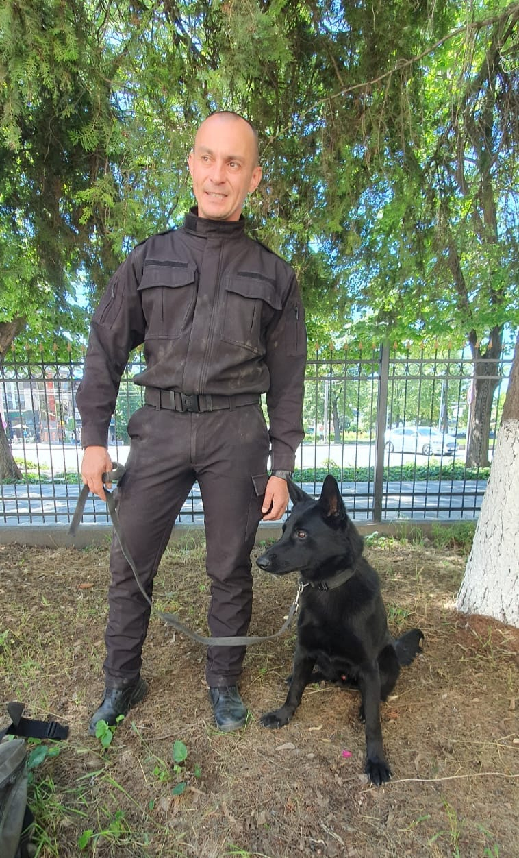 Hao, câinele polițist care a depistat droguri din prima misiune