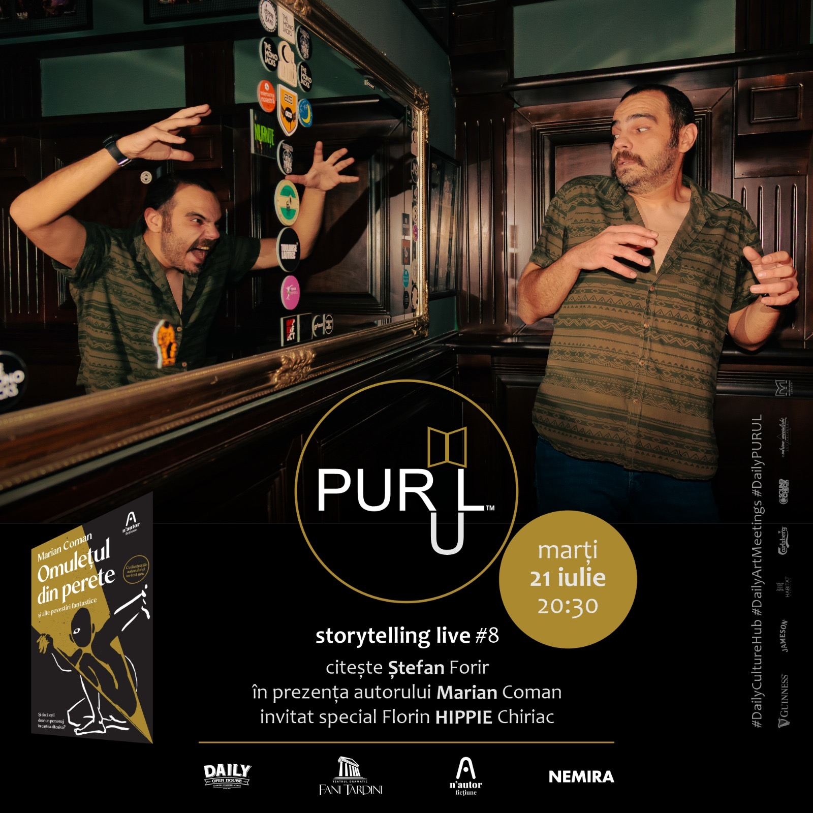 „Purul”, ultimul episod din această stagiune, la Daily Pub