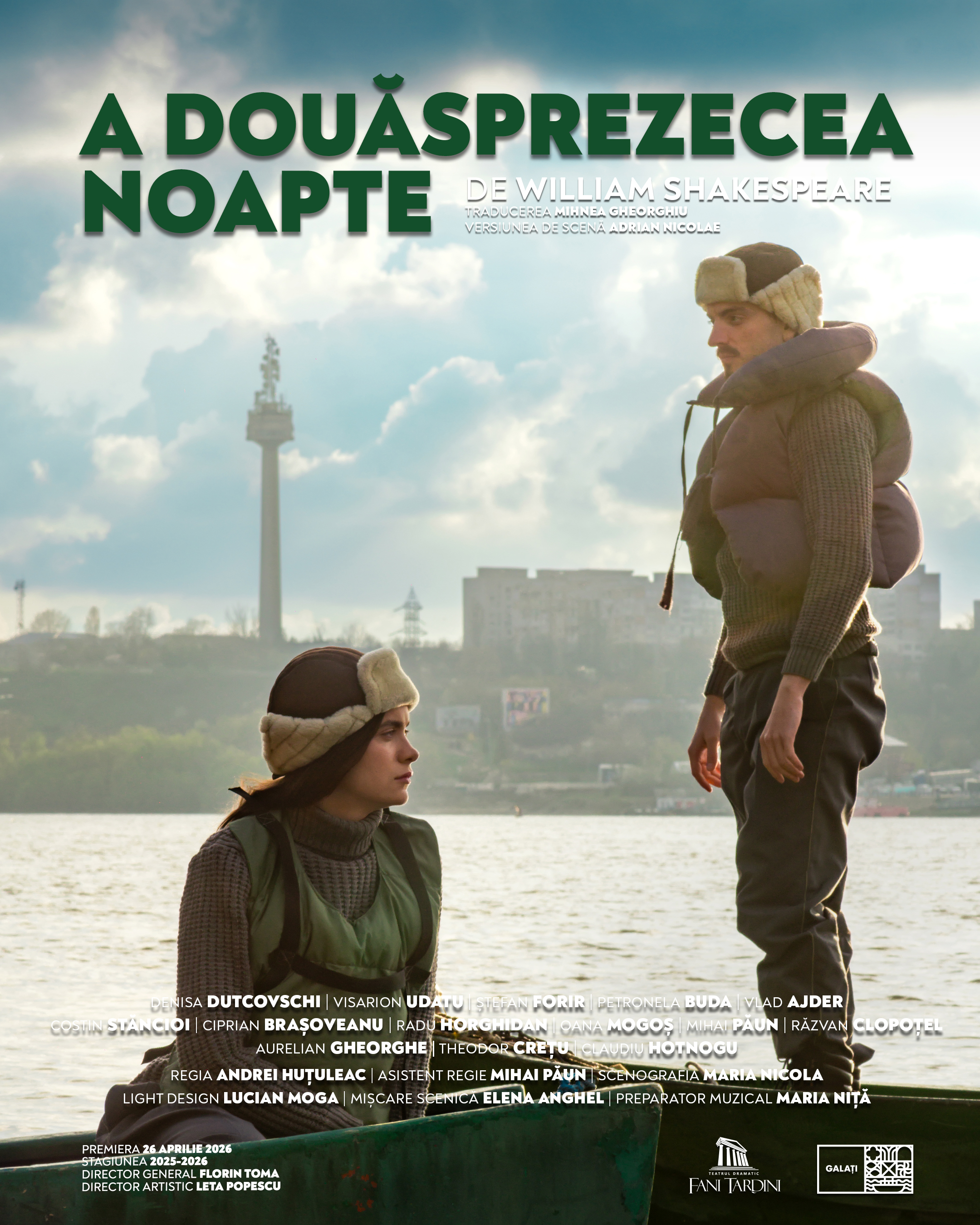 „A douăsprezecea noapte”, premieră sold out la Teatrul Dramatic