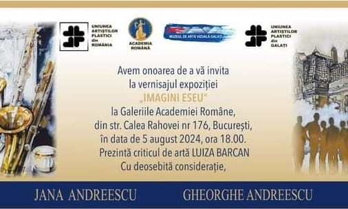 Soţii Andreescu expun în Capitală