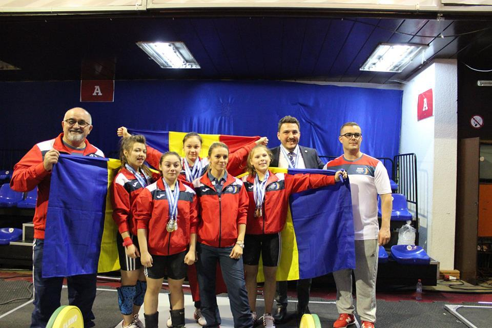 Halterofilele gălăţence sunt campioane europene. O ”aruncare” de record