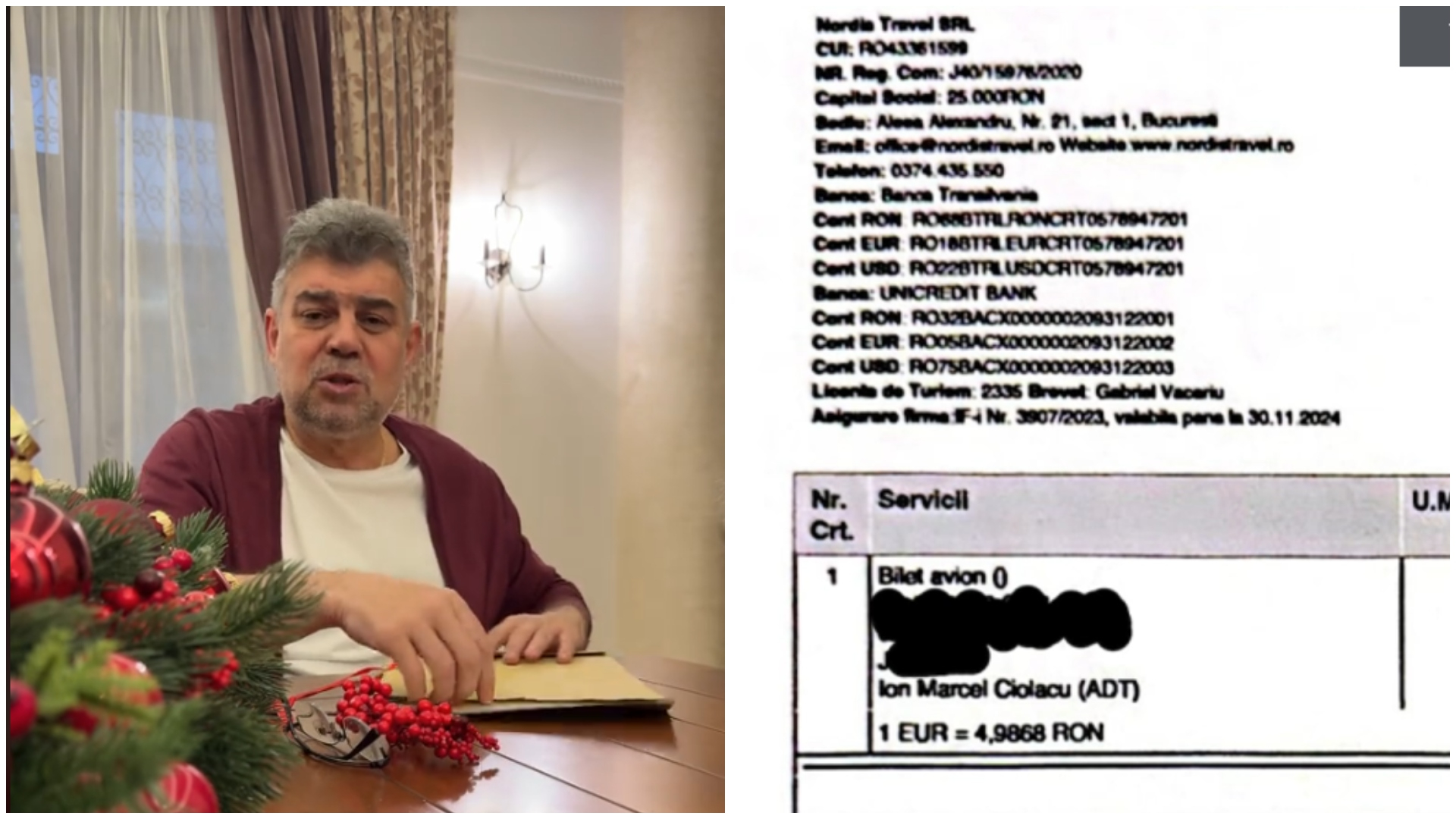 Facturile publicate de Ciolacu, la fel de controversate