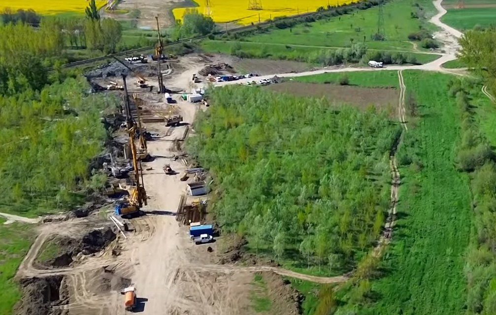 Stadiu de 61% la Drumul Expres Galați - Brăila