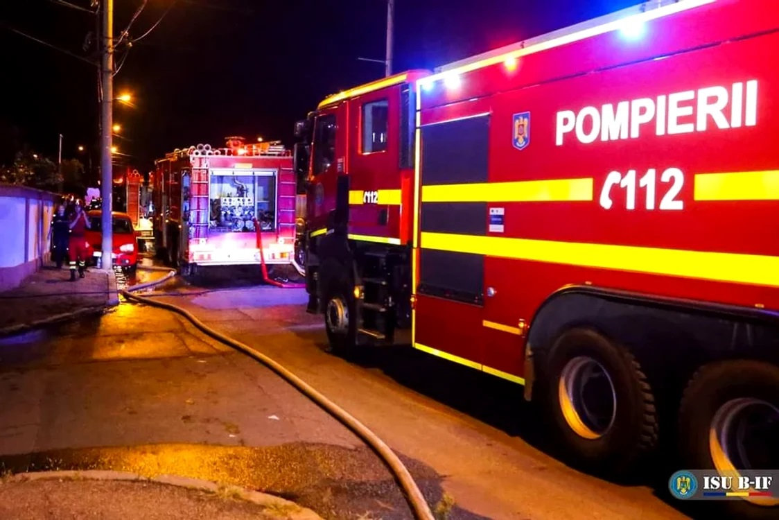 Incendiu la depozitul de corpuri delicte al Poliției Capitalei