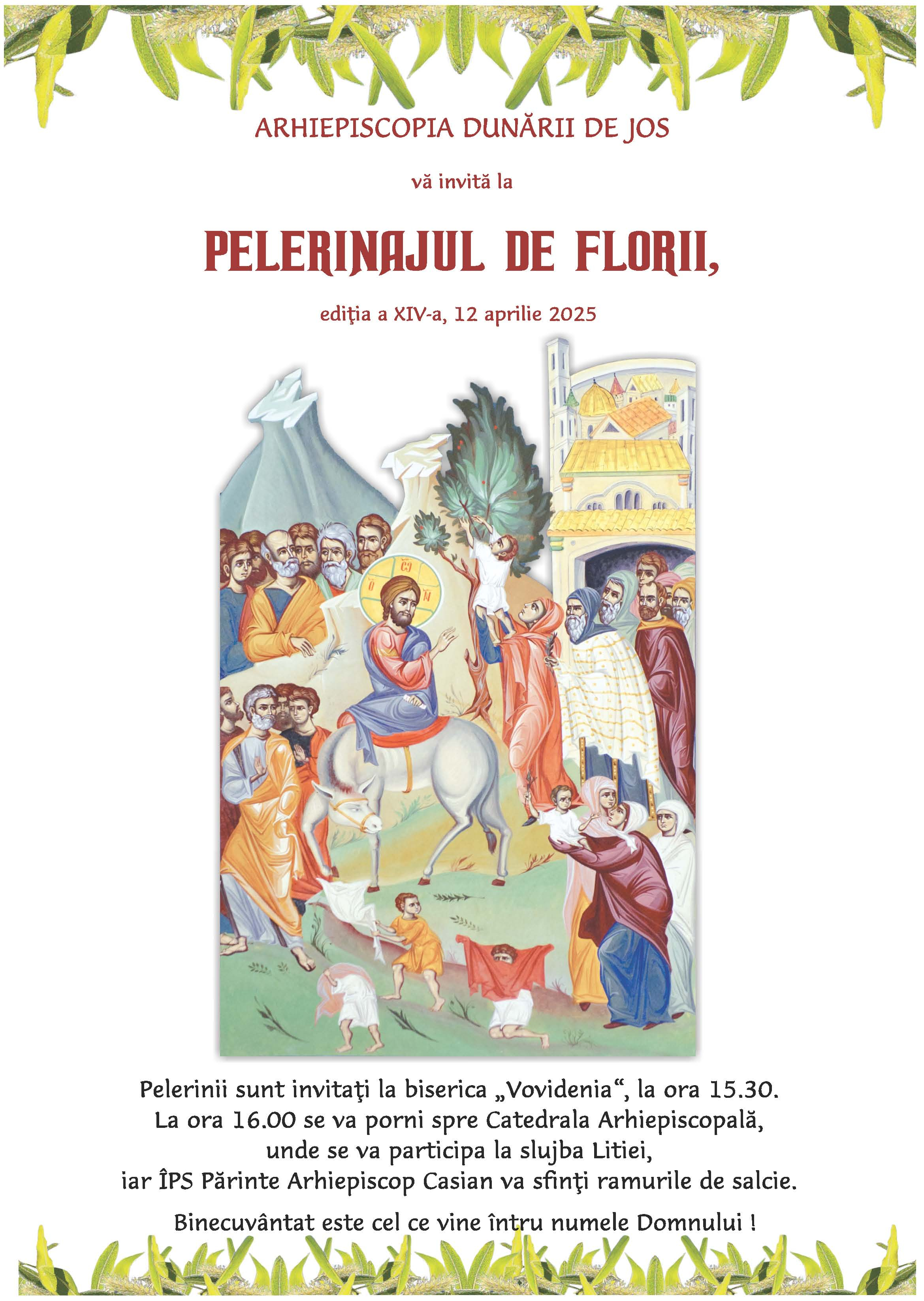 Pelerinaj de Florii în Arhiepiscopia Dunării de Jos