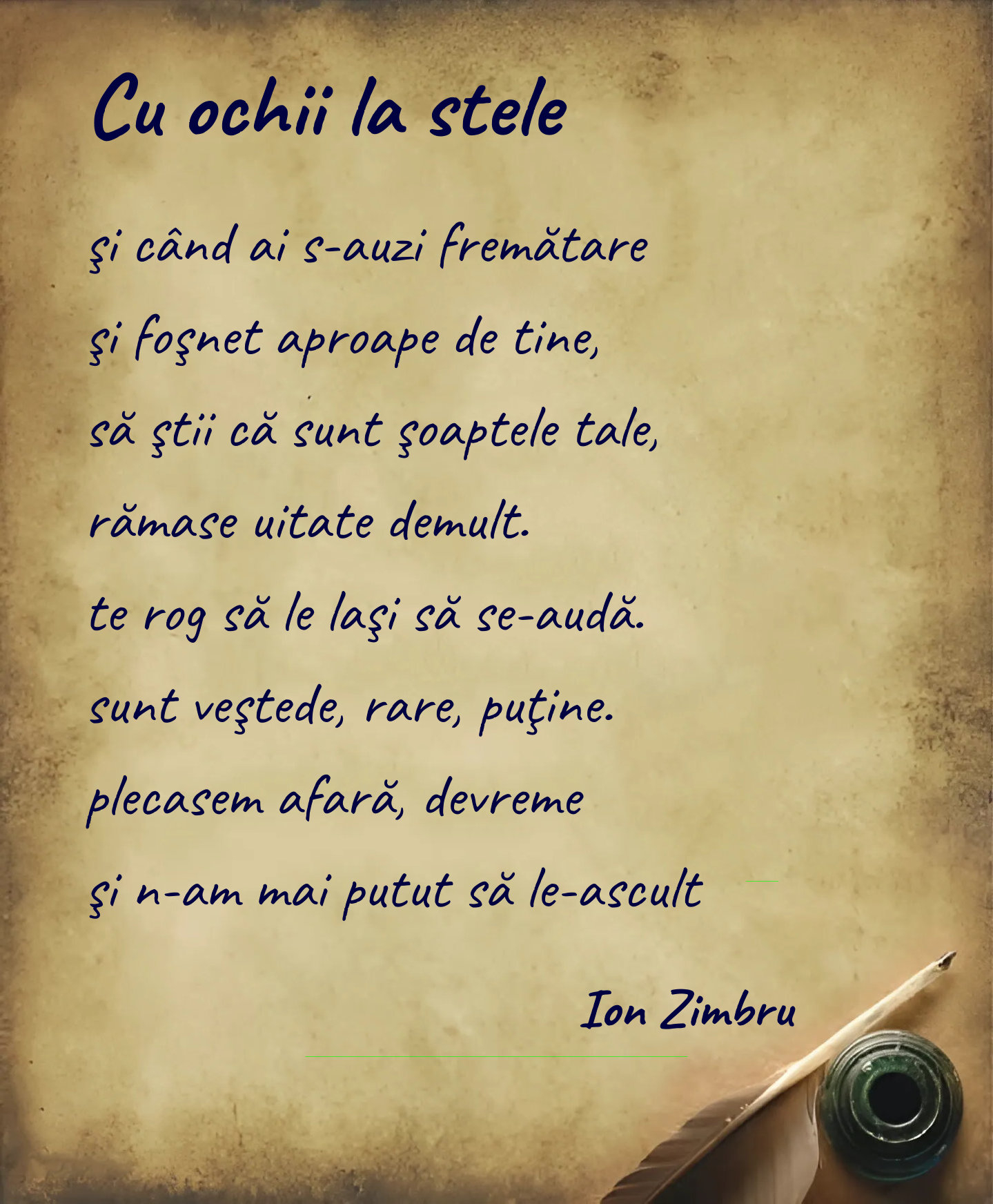 Cu ochii la STELE (la mormântul poetului Simon Ajarescu - Respect!)