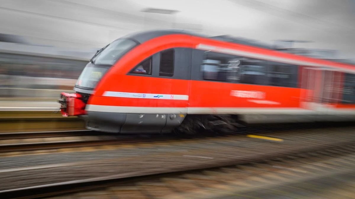 Un român a reușit să blocheze traficul feroviar în Germania