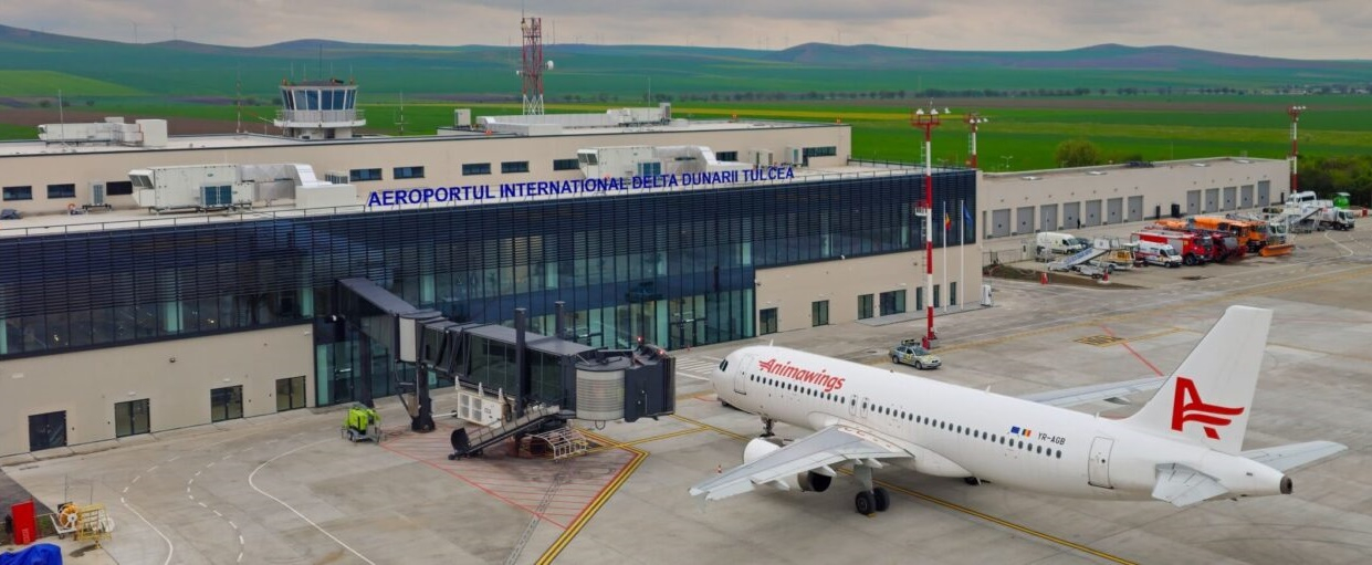 Aeroportul din Tulcea - doar nouă pasageri pe lună