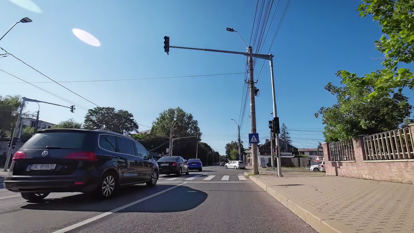 Semafoarele de pe strada Traian, puse în funcţiune