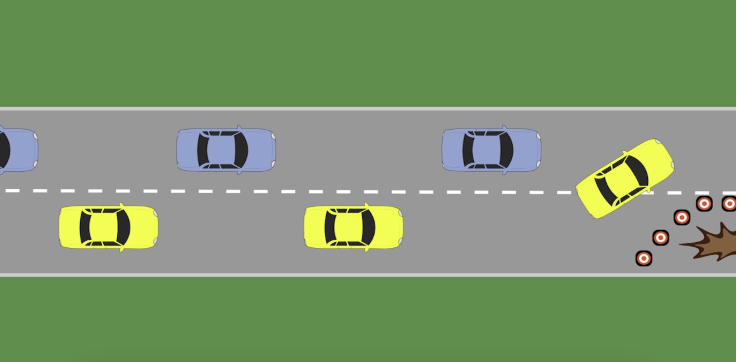 „Regula fermoarului” ar putea deveni obligatorie în traficul rutier