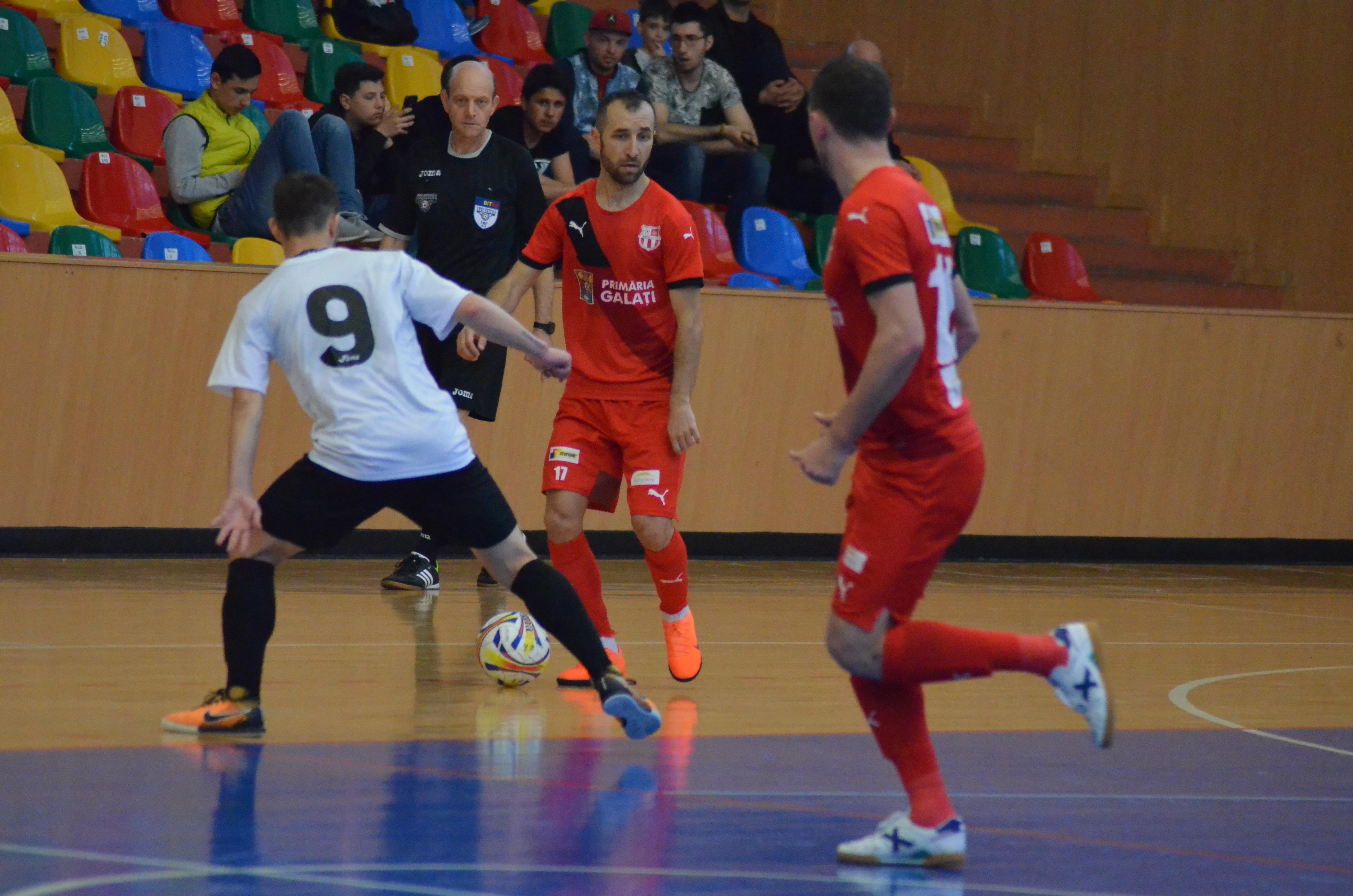 Echipa gălățeană de FUTSAL, United a pierdut pe teren propriu