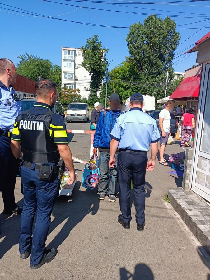 Polițiştii și jandarmii au dat amenzi de aproape 60.000 de lei în pieţe şi locuri aglomerate din Galați