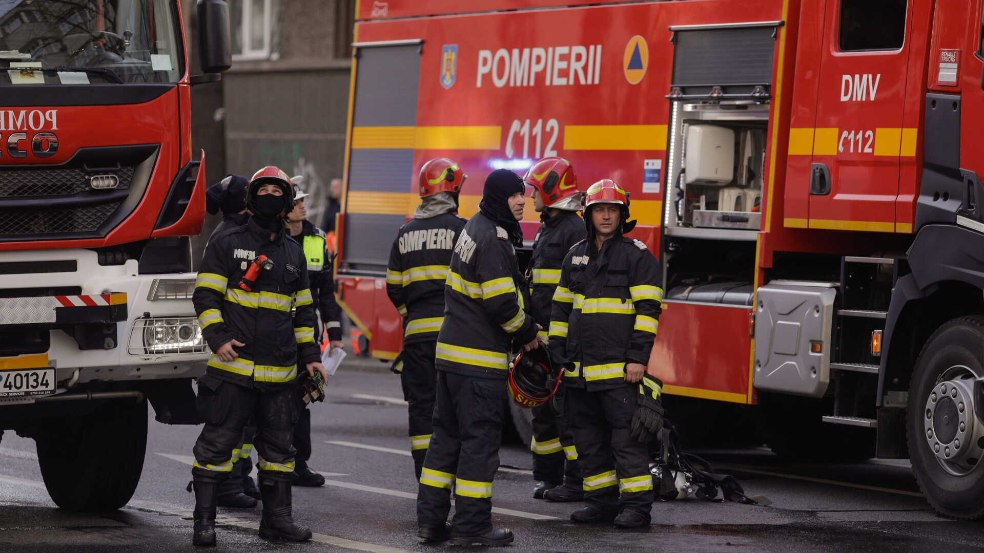 Incendiu la un club din Sighișoara