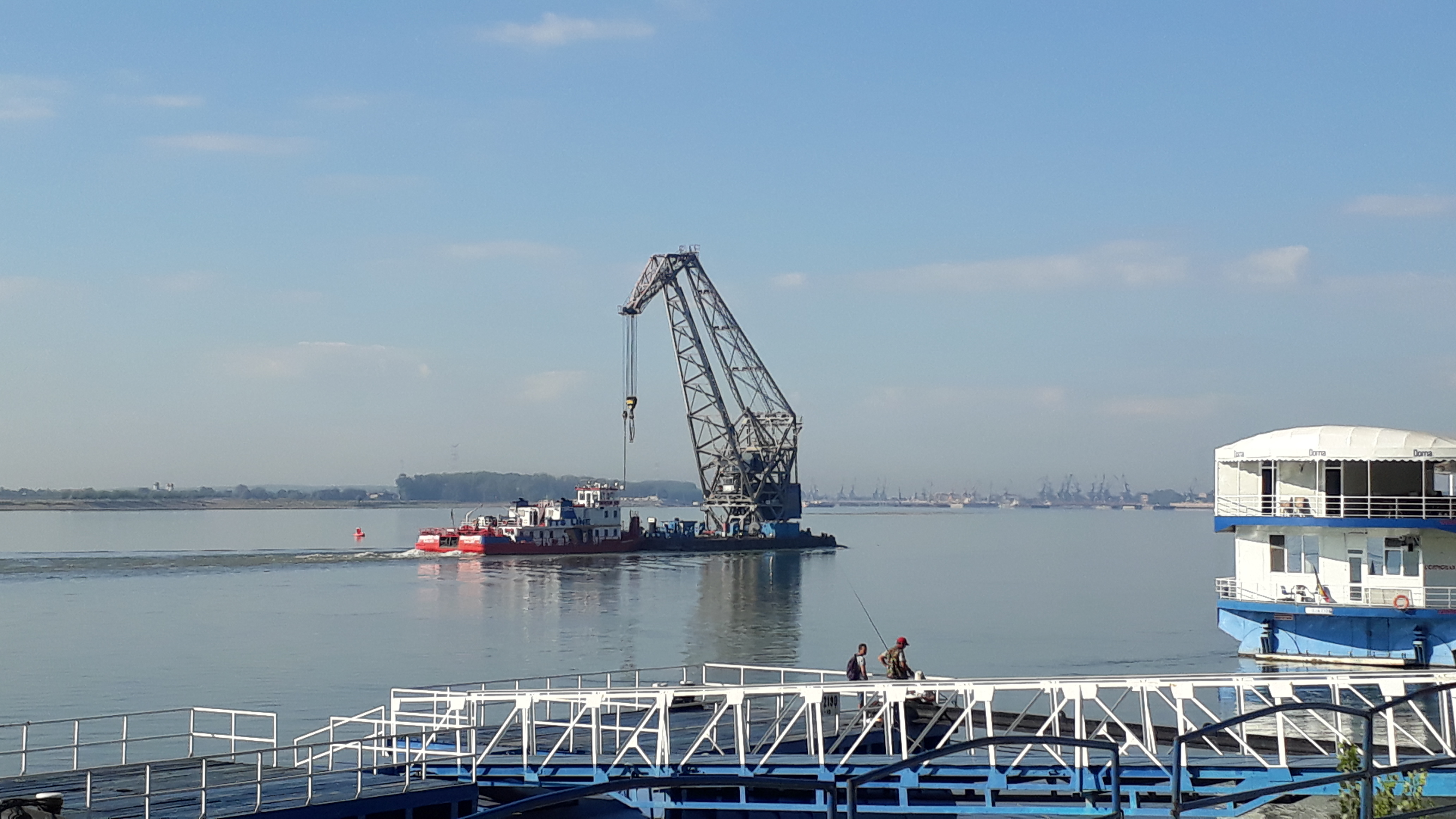 Activităţi de pilotaj pe Dunăre