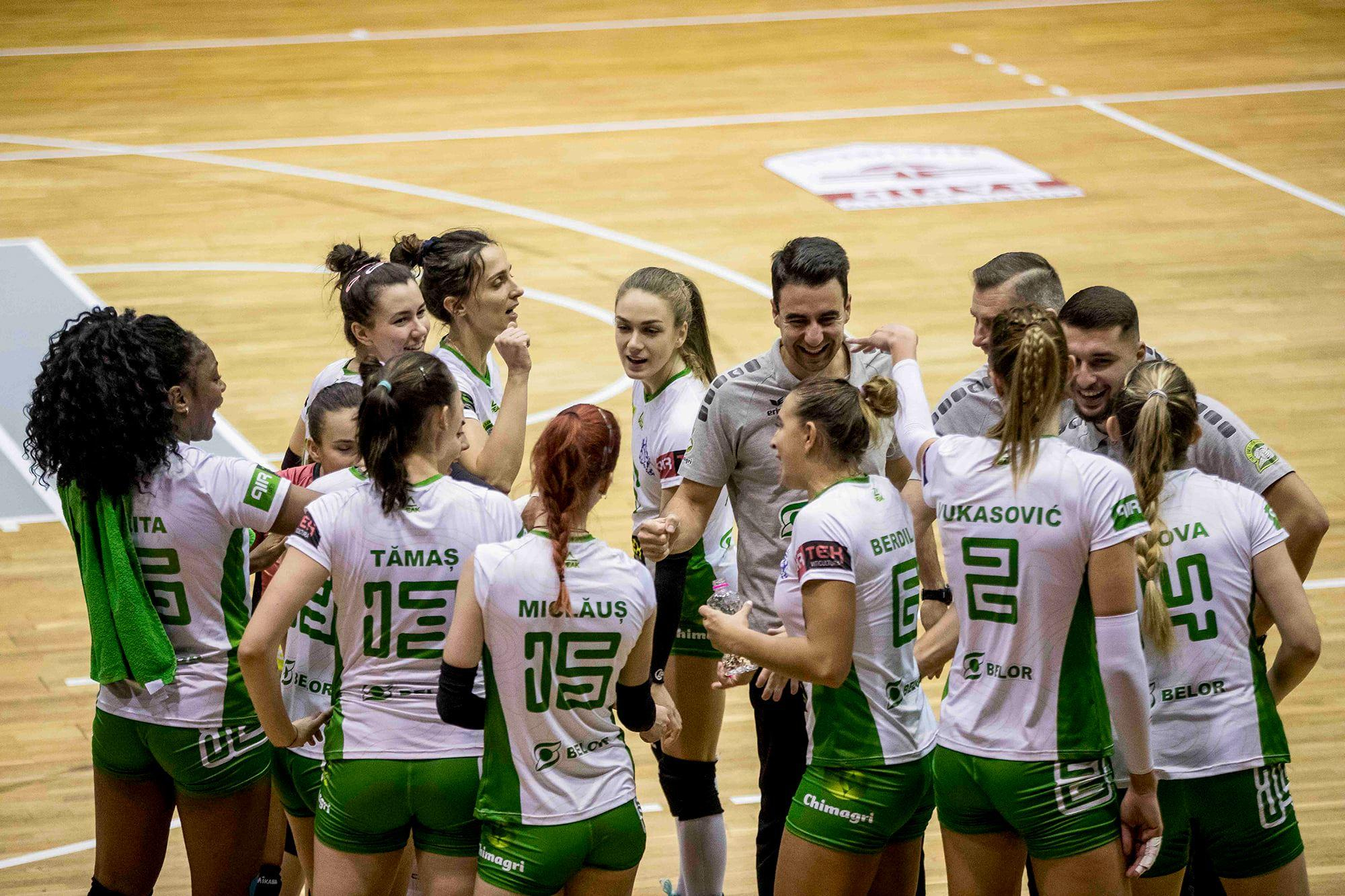 CSU Belor, victorie prin forfait. Turneul de VOLEI de la Galaţi, afectat de coronavirus