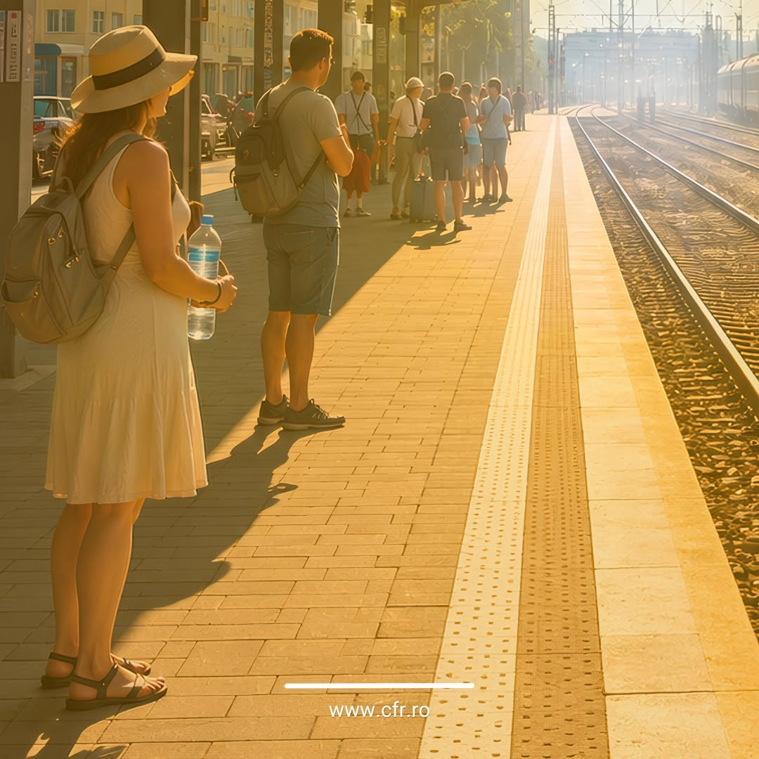 Precauții înainte de a urca în tren