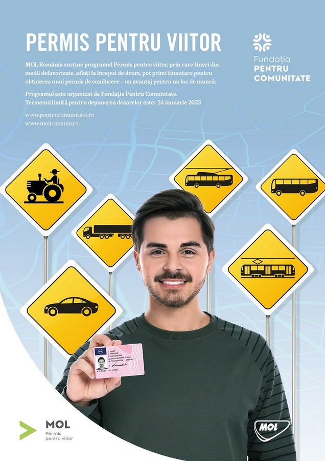 Permis de conducere gratuit pentru tineri