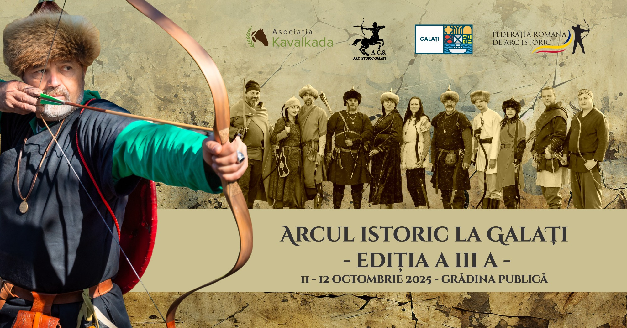 Arcaşii reconstituie istoria în Grădina Publică