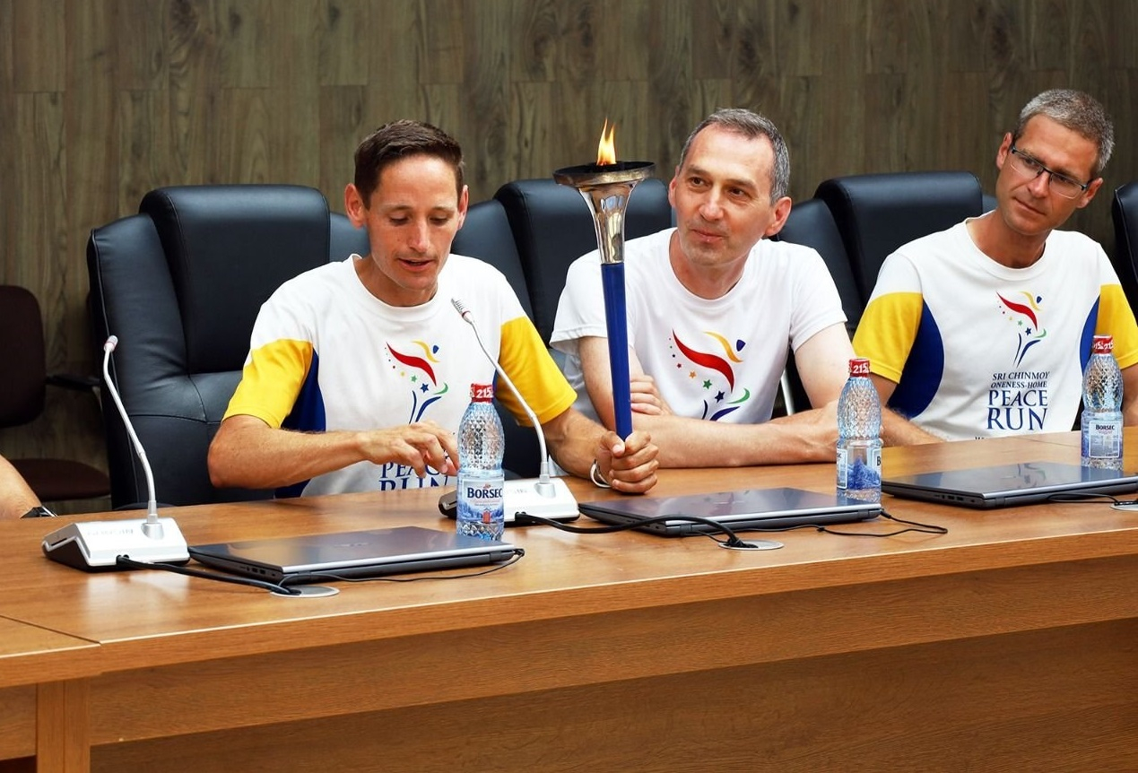 "Torţa păcii" a trecut şi prin Galaţi