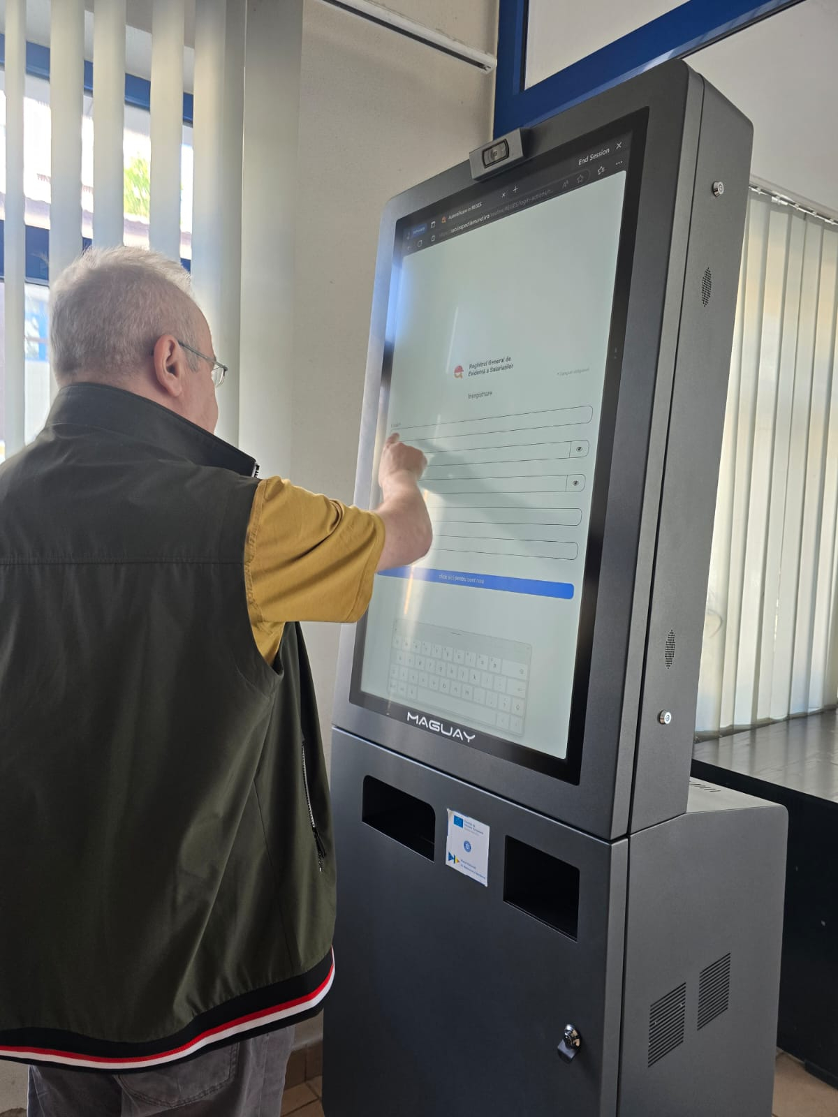 Infochioșc pentru salariați și angajatori, la sediul ITM Galați