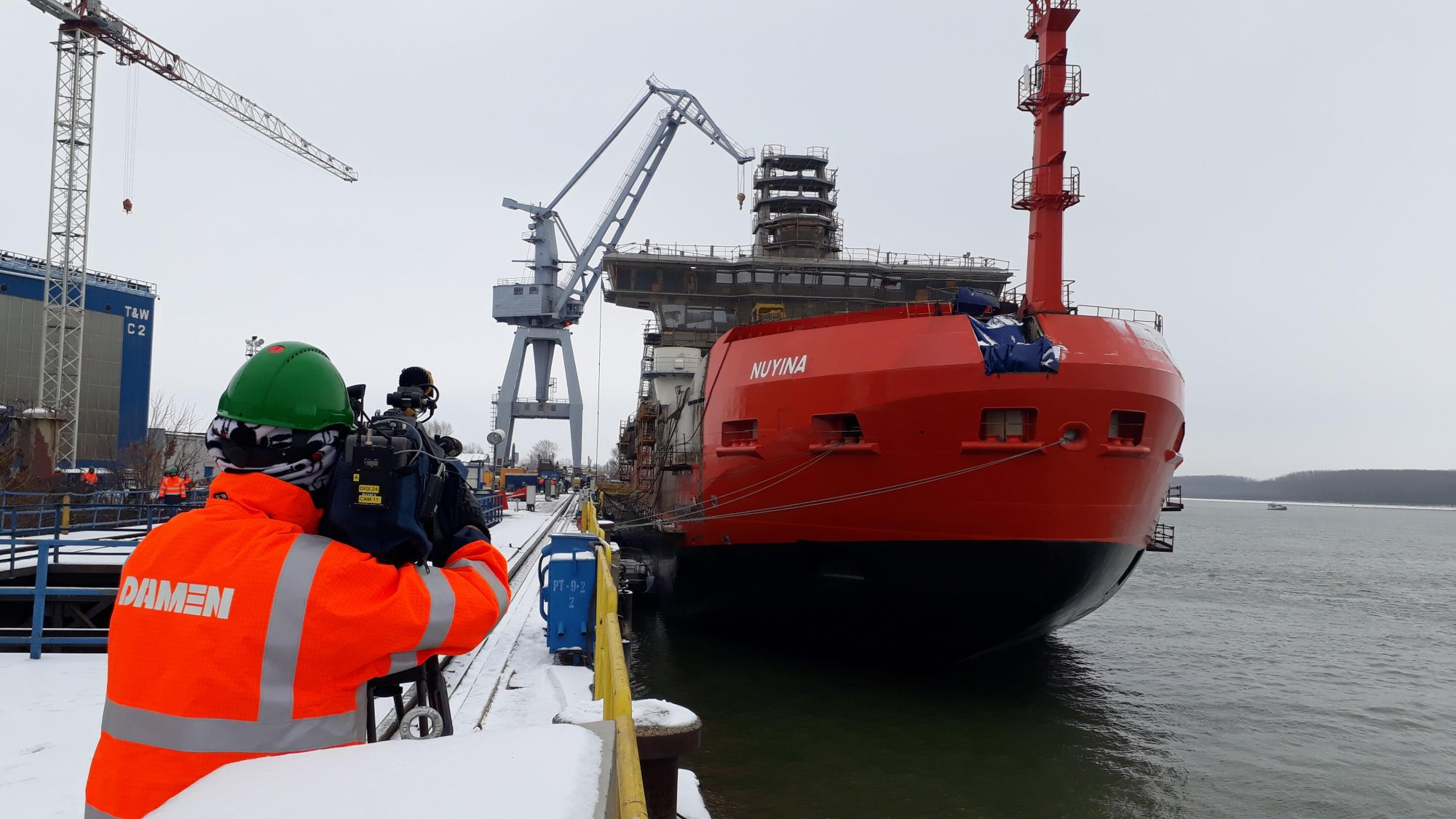 SPECIAL VL | Şantierul naval de la Galaţi ”joacă” în ”Liga Campionilor”. În 2019, ”flotă” de 19 nave în construcţie